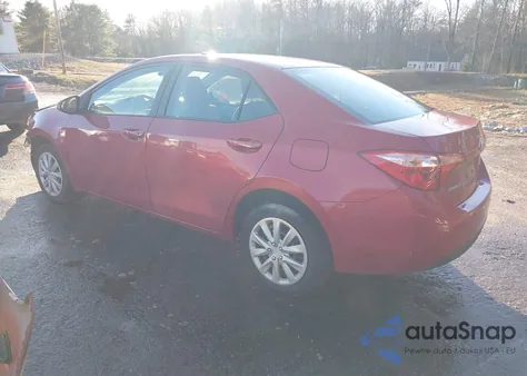 2018 Toyota Corolla Le из США, поврежденный, VIN 2T1BURHE9JC014083